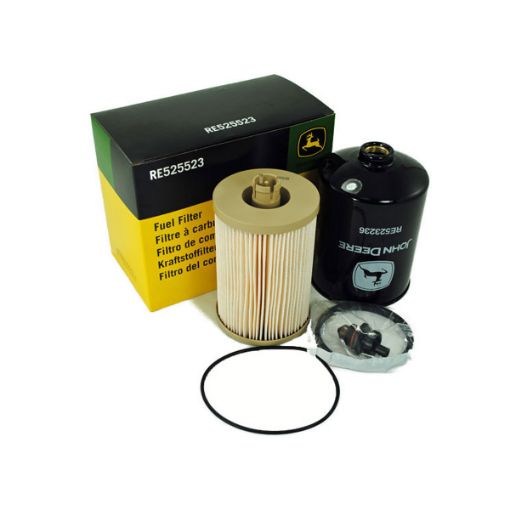 Immagine di RE525523 KIT FILTRO E PREF.GASOLIO 9,0L