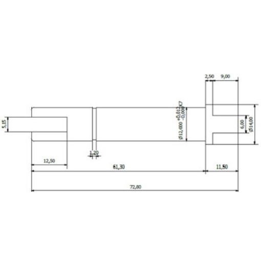 Immagine di 6594 albero pompa wh-40401870