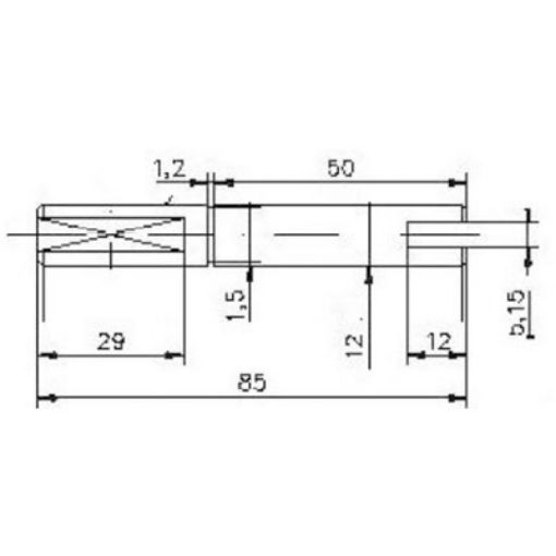 Immagine di 2744 albero pompa f4b8-01-45069