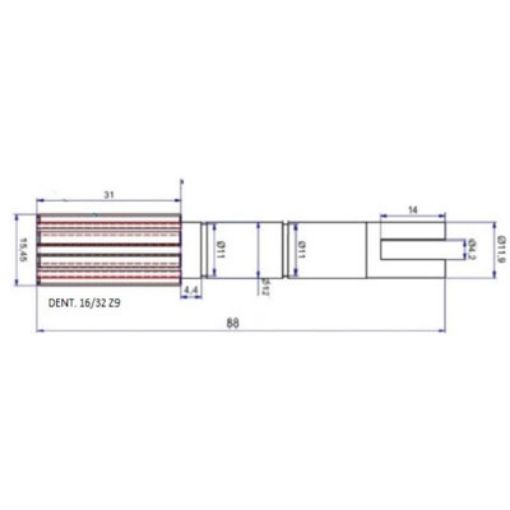 Immagine di 3991 ALBERO POMPA ST 105