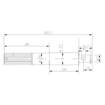 Immagine di 5669 ALBERO POMPA VOLVO 10-24178-3