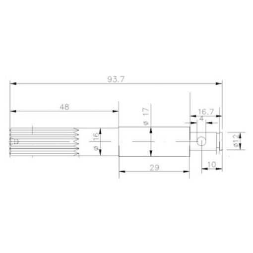 Immagine di 5669 ALBERO POMPA VOLVO 10-24178-3