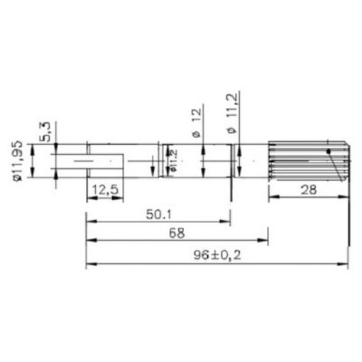 Immagine di 6364 ALBERO POMPA WH-1870-1470