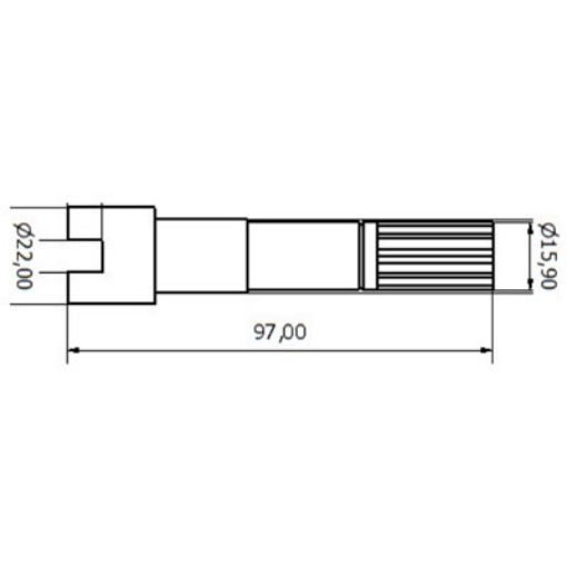 Immagine di 7368 albero pompa st147 nuovo