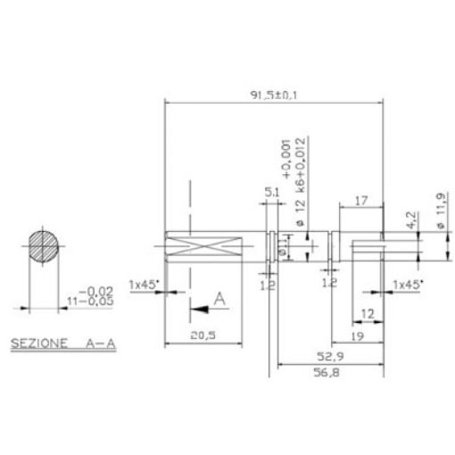 Immagine di 6668 ALBERO POMPA PM 15/T/S