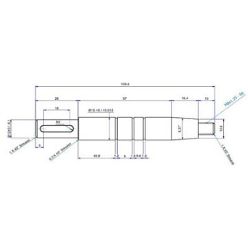 Immagine di 5032 albero pompa pm 16p