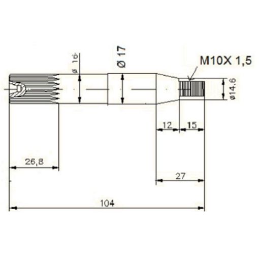 Immagine di 5804 ALBERO POMPA SR 100