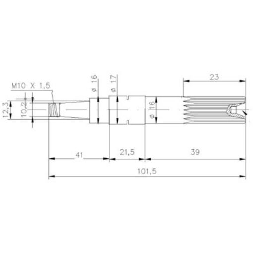 Immagine di 5843 ALBERO POMPA VOLVO 2040