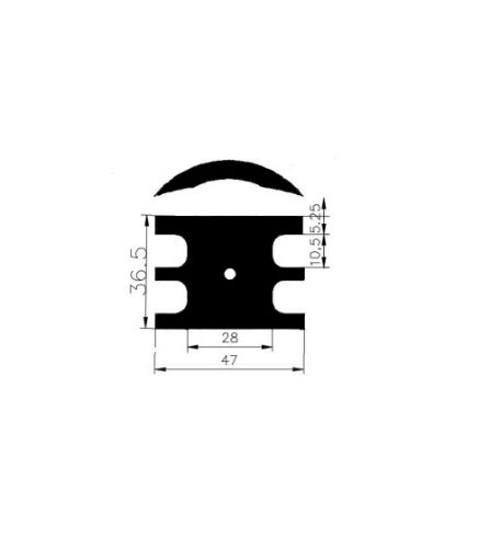 Immagine di 5039 camma sw h=36.5 s=6 d=62.7