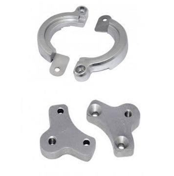 Immagine di KIT1305-1C Yanmar saildrive kit: anodes + hardware and brackets included - completo