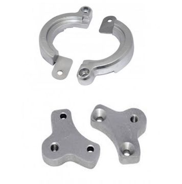 Immagine di kit1305-1cal yanmar saildrive kit: anodes + hardware and brackets included - completo