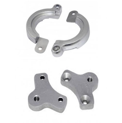 Immagine di KIT1305-1CAL Yanmar saildrive kit: anodes + hardware and brackets included - completo