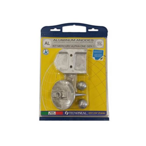 Immagine di KITALPHAONEGEN1AL Mercury Anode kit for Alpha one Generation one in alluminio