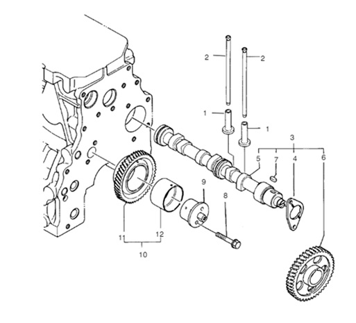 11EFOZD-TP6271_7_1-Camshaft-and-Drive-Gear