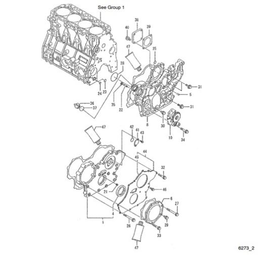 28EFOZD TP6273_2 Gear Housing - IMC