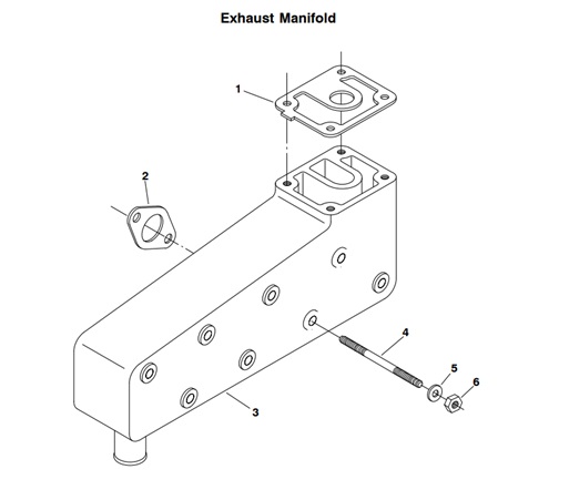 MDKBS-MDKBP/R/S-EM-EXHAUST-MANIFOLD