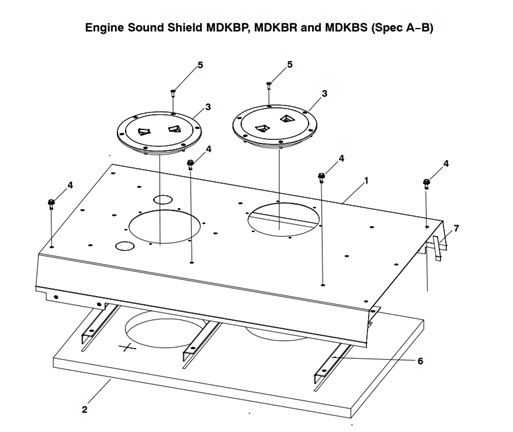 MDKBR-MDKBP/R/S-ESS-ENGINE-SOUND-SHIELD-MDKBP,-MDKBR-AND-MDKBS-(SPEC-A-B)