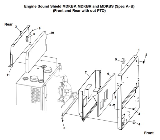 MDKBS-MDKBP/R/S-ESS4-ENGINE-SOUND-SHIELD-MDKBP,-MDKBR-AND-MDKBS-(SPEC-A-B)-(FRONT-AND-REAR-WITH-OUT-PTO)