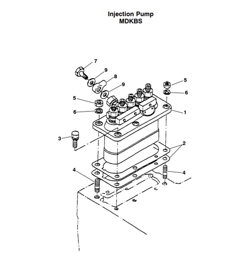 MDKBS-MDKBP/R/S-IP2-INJECTION-PUMP-MDKBS