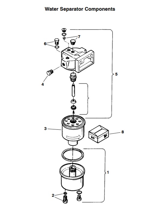 MDKBP-MDKBP/R/S-WSC-WATER-SEPARATOR-COMPONENTS