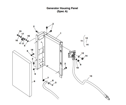 MDKBS-MDKBP/R/S-GHP-GENERATOR-HOUSING-PANEL-(SPEC-A)