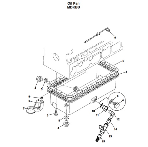 MDKBS-MDKBP/R/S-OP2-OIL-PAN-MDKBS