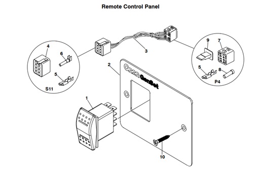 MDKBS-MDKBP/R/S-RCP-REMOTE-CONTROL-PANEL