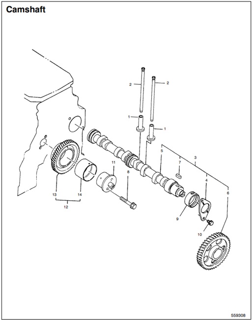 20EFOZ-559308-Camshaft