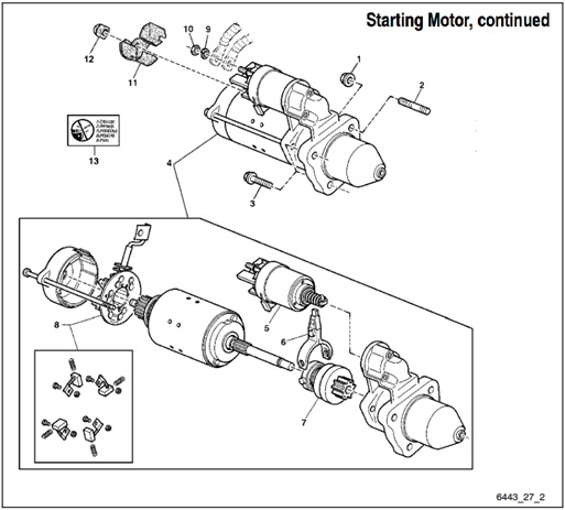 33EFOZDJ-3090-Starting-Motor,-continued-6443_27_2