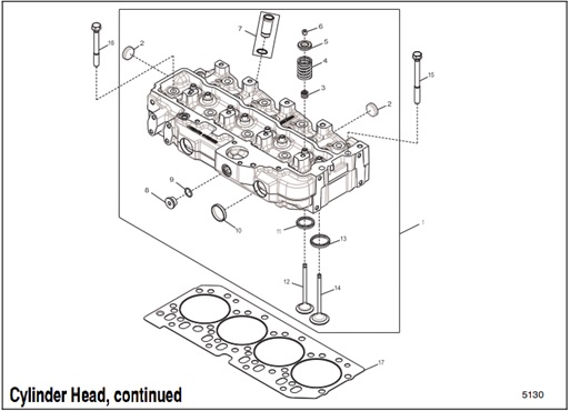 45EFOZDJ-5130-Cylinder-Head,-continued