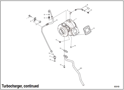 45EFOZDJ-65H9-Turbocharger,-continued