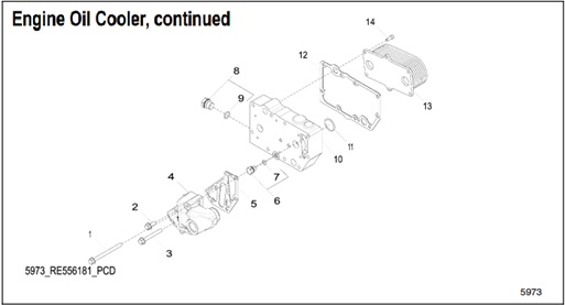 125EOZDJ-5973-Engine-Oil-Cooler,-continued