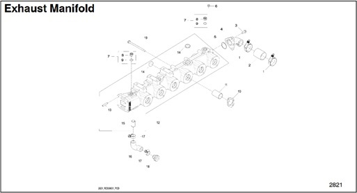 200EOZDJ-2821-Exhaust-Manifold