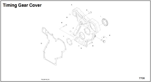 200EOZDJ-7706-Timing-Gear-Cover