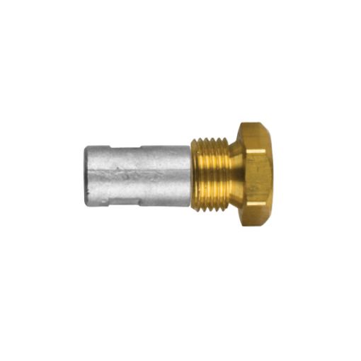 Immagine di 02061T Volkswagen marine pencil anode Ø 14 L. 20 complete with brass plug th.18