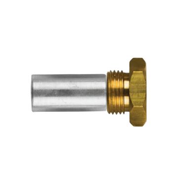 Immagine di 02353T Lombardini pencil anode Ø15 L.30 complete with brass plug 18X1,50