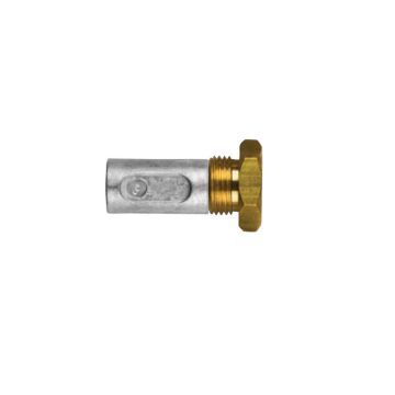 Immagine di 02010T AIFO-FTP pencil anode Ø14 L.28 complete with brass plug th.18X1,50