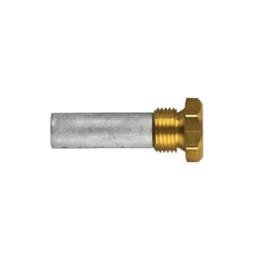 Immagine di 02017T AIFO-FTP pencil anode Ø14 L.40 complete with brass plug th.18X1,50