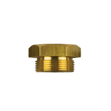 Immagine di 02011tp aifo-ftp brass plug th. 28x1,5 for pencil anode in ottone