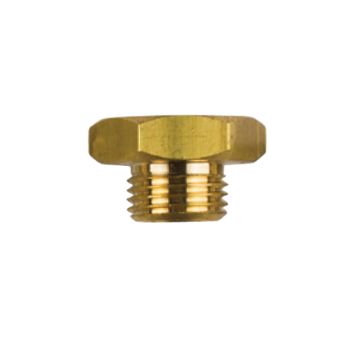 Immagine di 02012tp aifo-ftp brass plug th. 16x1,5 for pencil anode in ottone