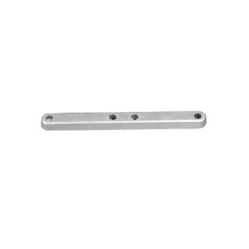 Immagine di 00671AL Anode strip for fast boats400x42x20 in alluminio