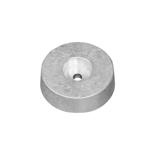 Immagine di 00140AL Disc anode for Stern 125*38mm in alluminio