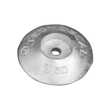 Immagine di 00100AL Disc anode single Ø50mm in alluminio