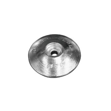 Immagine di 00101PAL Disc anode single Ø70mm Heavy in alluminio