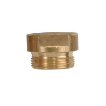 Immagine di 02011TP/98 AIFO-FTP brass plug th. 28X1,5 for pencil anode in ottone