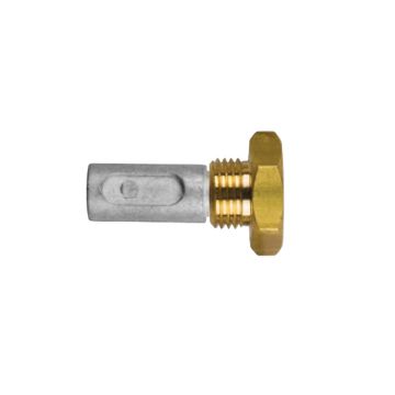 Immagine di 02012T AIFO-FTP pencil anode Ø 13 L.26 complete with brass plug th.16X1,50