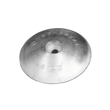 Immagine di 00105PAL Disc anode single Ø140mm Heavy in alluminio