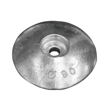 Immagine di 00102PAL Disc anode single Ø90mm Heavy in alluminio