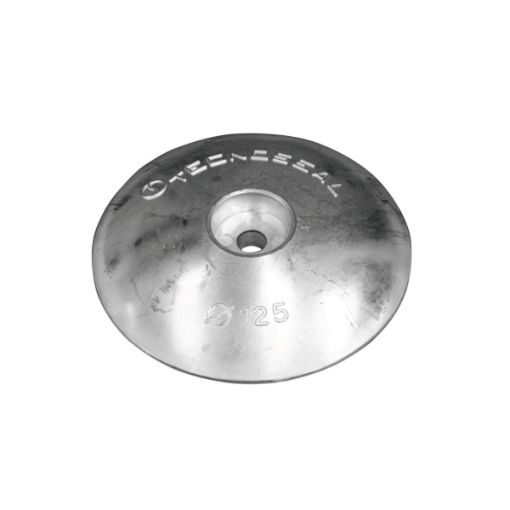 Immagine di 00104p disc anode single ø125mm heavy in zinco