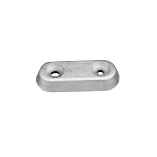 Immagine di 00220AL Bolt-on Bar Anodes Vetus Type 15 150x60x25 H.C. 80 in alluminio